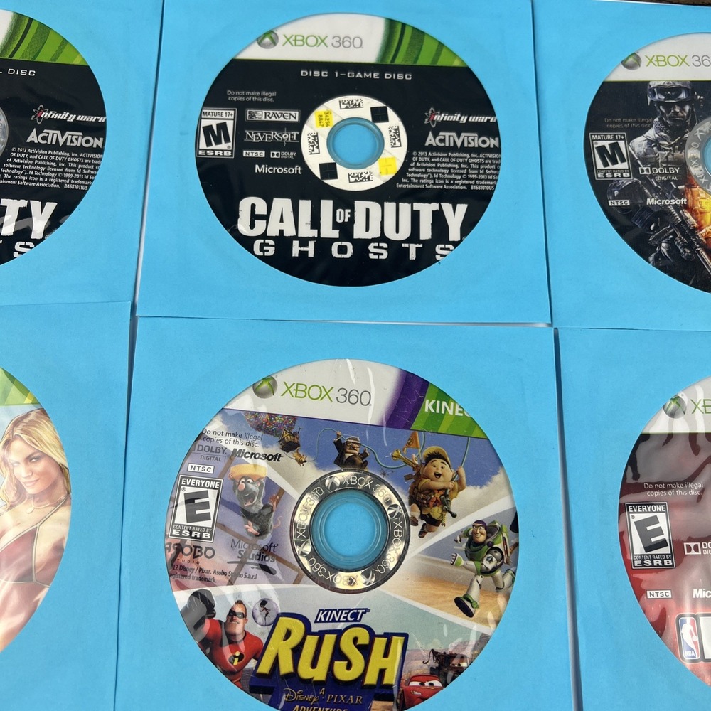Multi Platform Loose Discs Video Game - Lot Of 50 - AS IS Untested Scratches #3 - Picture 9 of 16